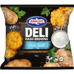 Birds Eye Deli Rustic Hash Brown Sea Salt 500g