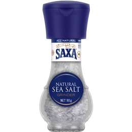 Saxa Sea Salt Grinder 90g