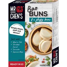 Mr Chen's Bao Buns 8pk 320g