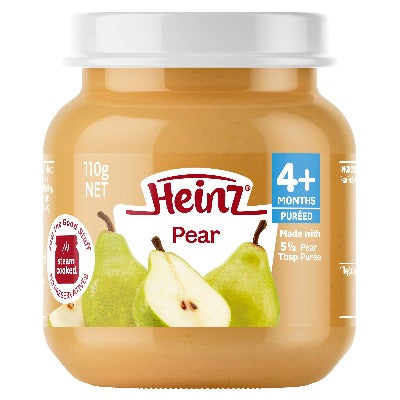 Heinz Puree Jar Pear 110g