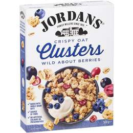 Jordans Wild About Berries Crispy Oat Clusters 500g