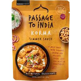 Passage to India Korma Simmer Sauce 375g