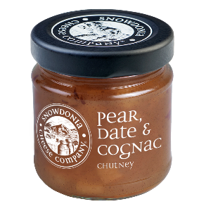 Snowdonia Chutney Pear, Date & Cognac 114g