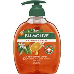 Palmolive Orange 2hr Defence Liquid Handwash 250ml