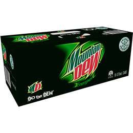 Mountain Dew Energised Cans 10pk