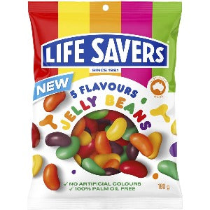 Life Savers Jelly Bean 5 Flavours 180g