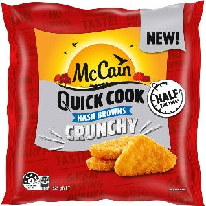 Mccain Quick Cook Hash Browns 525g