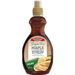 Queen Maple  Flavoured Syrup Sugar Free 355ml