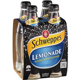 Schweppes Classic Mixers Lemonade 4pk