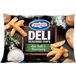 Birds Eye Deli Seasoned Chips Sea Salt & Rosemary 600g