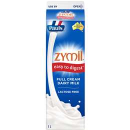 Paul Zymil Lactose Free Milk Full Cream 1L