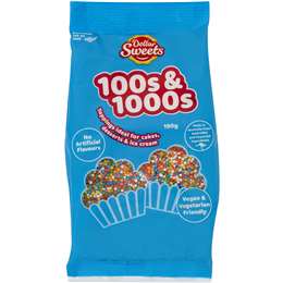 Dollar Sweets 100's & 1000's 190g