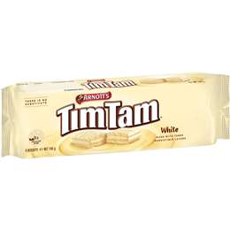 Arnott's Tim Tam White 165g