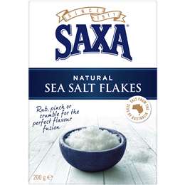 Saxa Sea Salt Flakes 200g