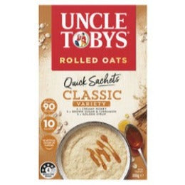 Uncle Tobys Quick Sachets Variety 10pk