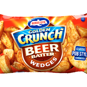 Birds Eye Golden Crunch Beer Batter Wedges 750g