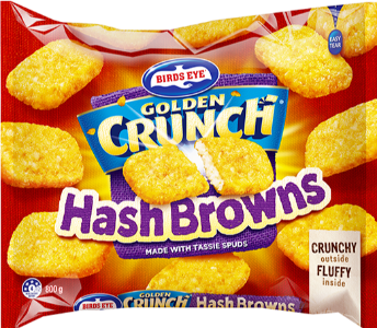 Birds Eye Golden Crunch Hash Browns 800g