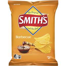 Smith's Crinkle Cut Potato Chips Barbecue 170g