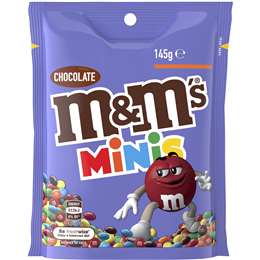 M&M's Minis Chocolate Bag 145g