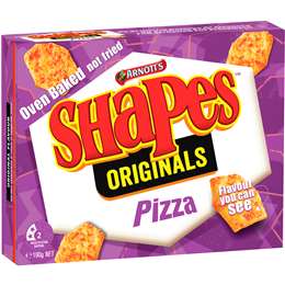 Arnott's Shapes Crackers Pizza 190g