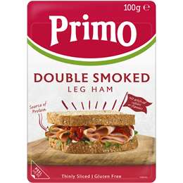 Primo Double Smoked Ham 100g