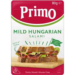 Primo Mild Hungarian Salami 80g