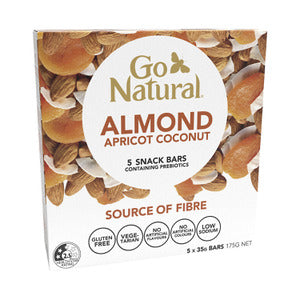 Go Natural Almond, Apricot & Coconut Bar 5pk