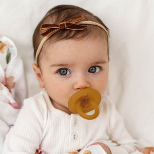 Baby Velvet Bow Headband