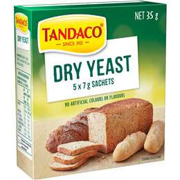 Tandaco Dry Yeast 5pk 35g