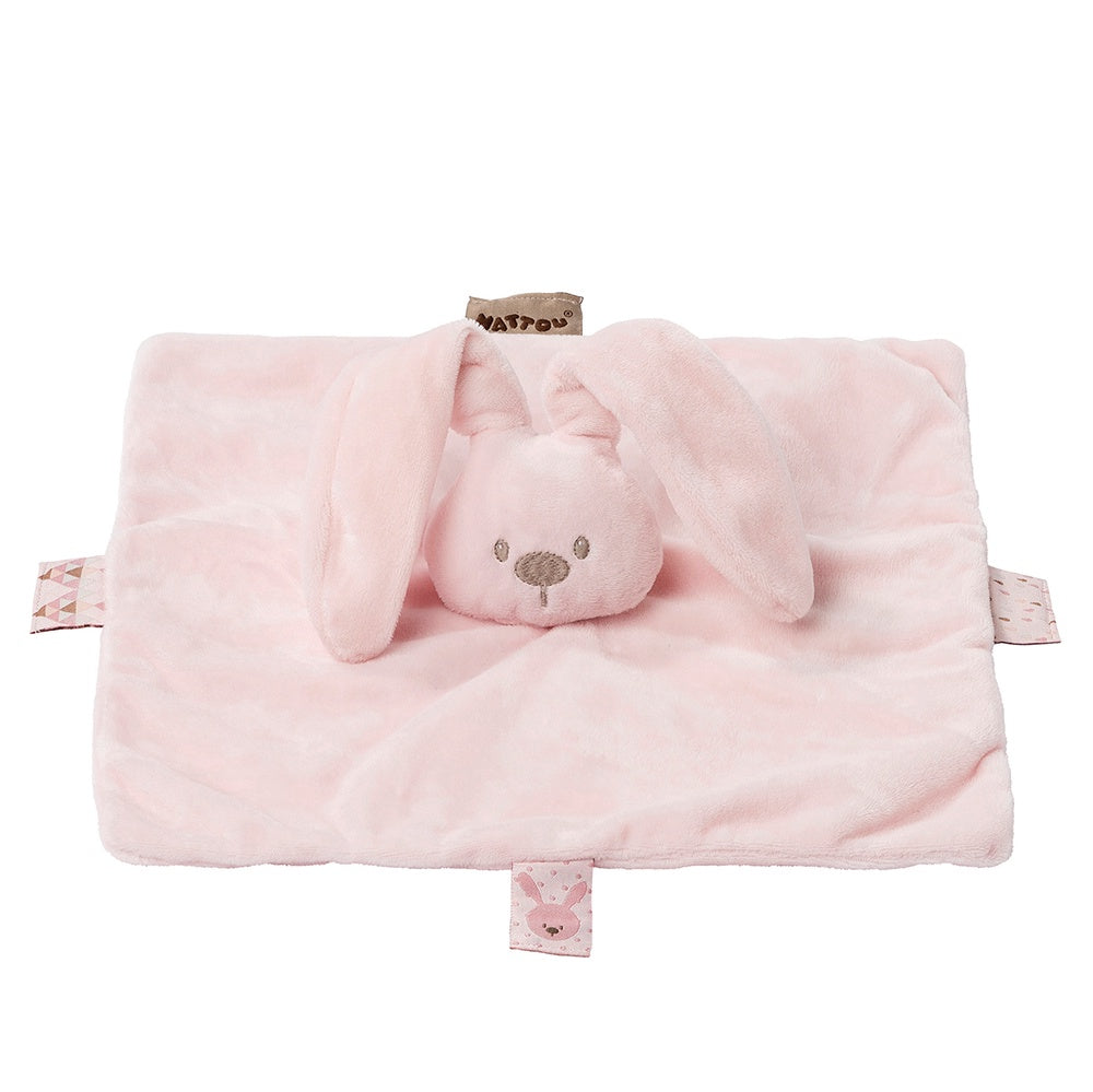 NATTOU Lapidou Collection - Doudou Comforter Pink