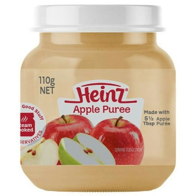 Heinz Puree Jar Apple 110g