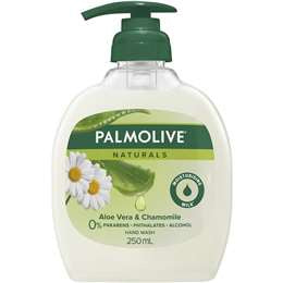 Palmolive Aloe Vera & Chamomile Liquid Handwash 250ml