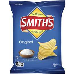 Smith's Crinkle Cut Potato Chips Original 170g