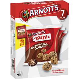 Arnott's Mini Choc Chip Cookies 7pk