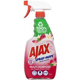 Ajax Spray n Wipe Vanilla & Berries  500ml