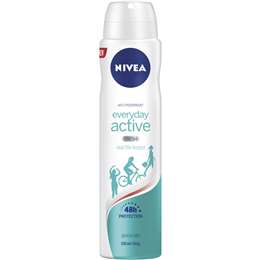 Nivea Deodorant Everyday Active Anti-bac 250mL