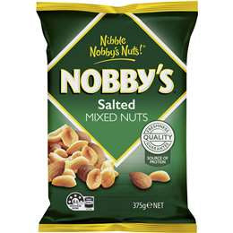 Nobby's Salted Mixed Nuts 375g