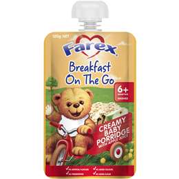 Farex Breakfast On The Go Baby Porridge 120g