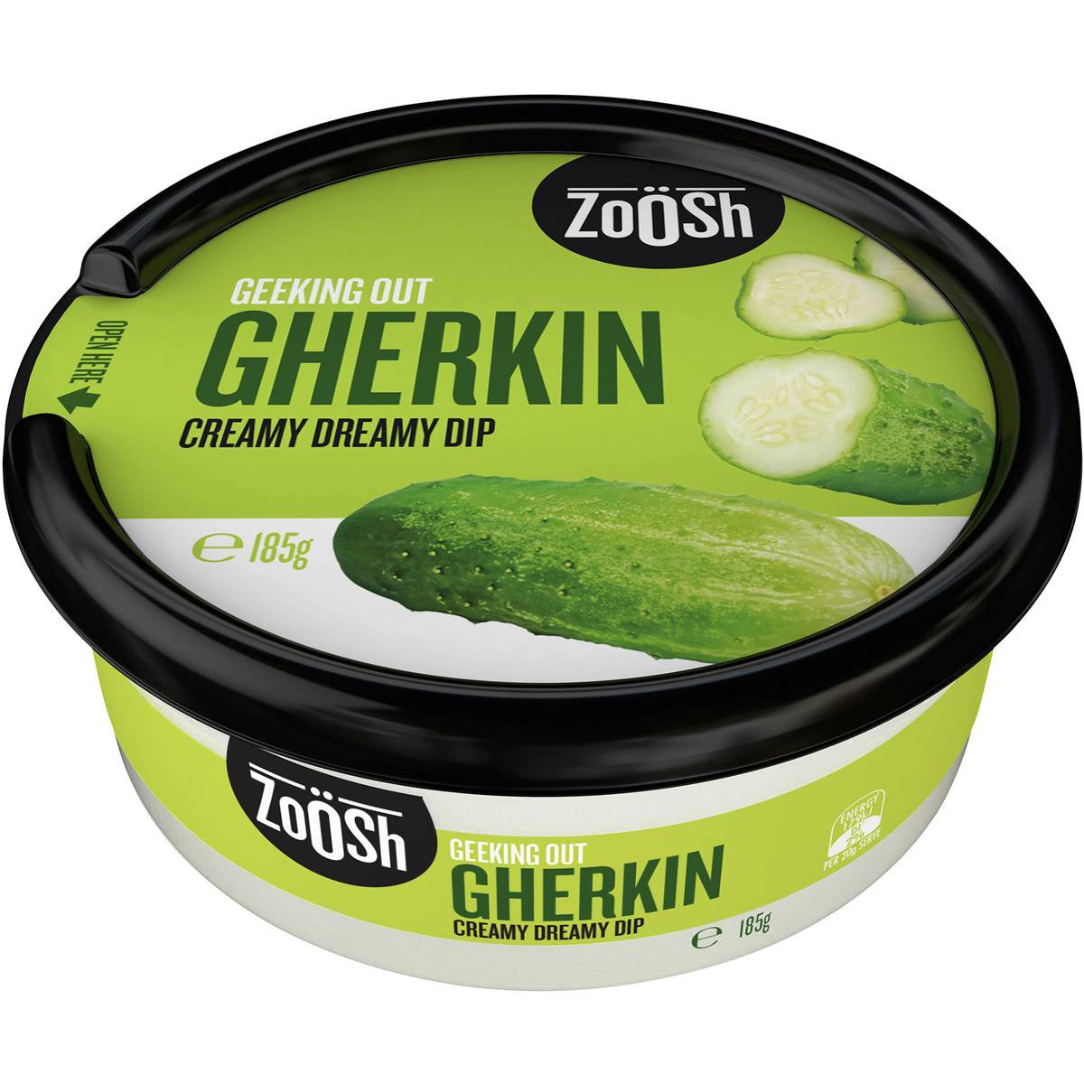 Zoosh Gherkin Dip 185g