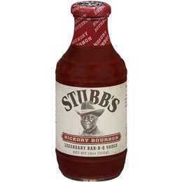 Stubbs Hickory Bourbon Sauce 510g