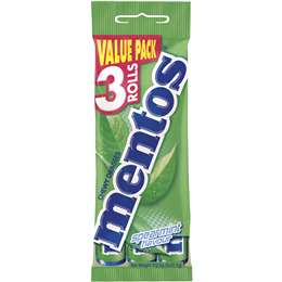 Mentos Spearmints 112g 3pk