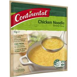 Continental Simmer Soup Mix Chicken Noodle 45g