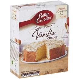 Betty Crocker Vanilla Cake Mix 450g