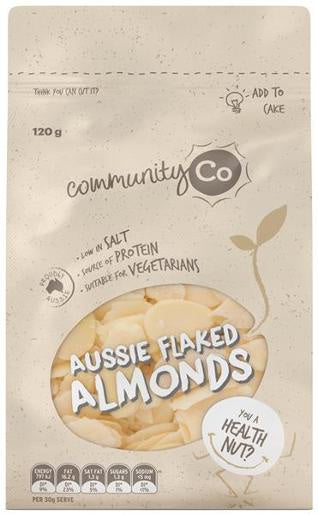 Community Co Flaked Almonds 120g