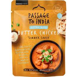 Passage to India Butter Chicken Extra Mild Simmer Sauce 375g