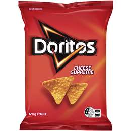 Doritos Corn Chips Cheese Supreme 170g