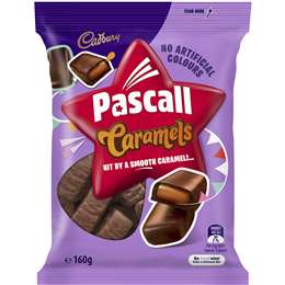 Pascall Cadbury Caramels 160g