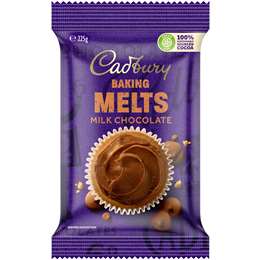 Cadbury Baking Milk Chocolate Melts 225g