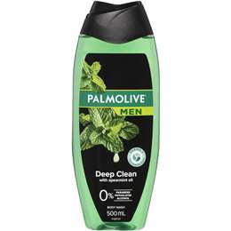 Palmolive Mens Deep Clean Shower Gel 500ml