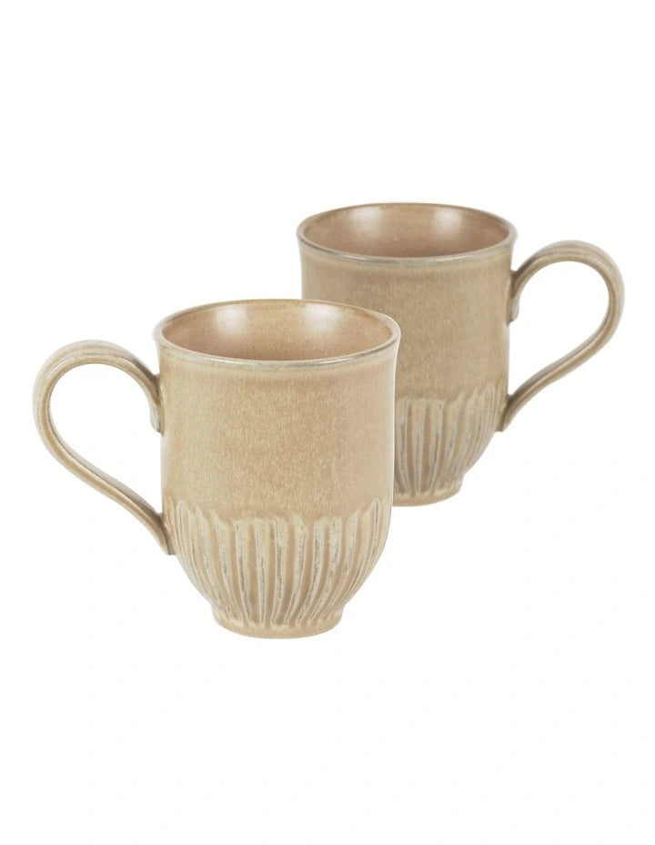 Robert Gordon Crafted Mug Set Of 2 Umber